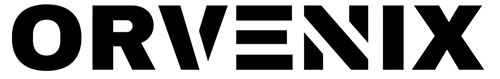 Black 'ORVENIX' logo on a white background