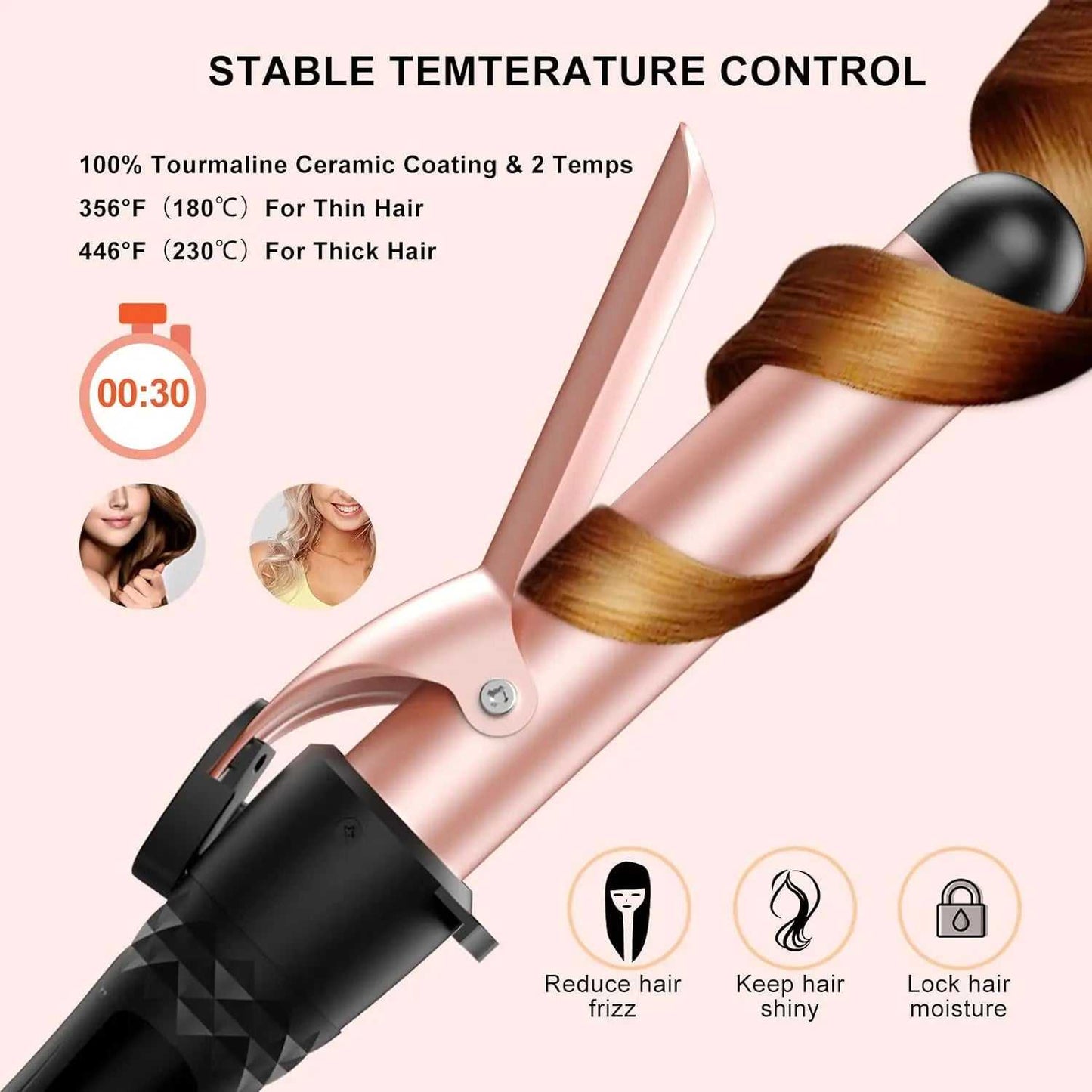 Professional 5 in 1 Hair Waver Curler