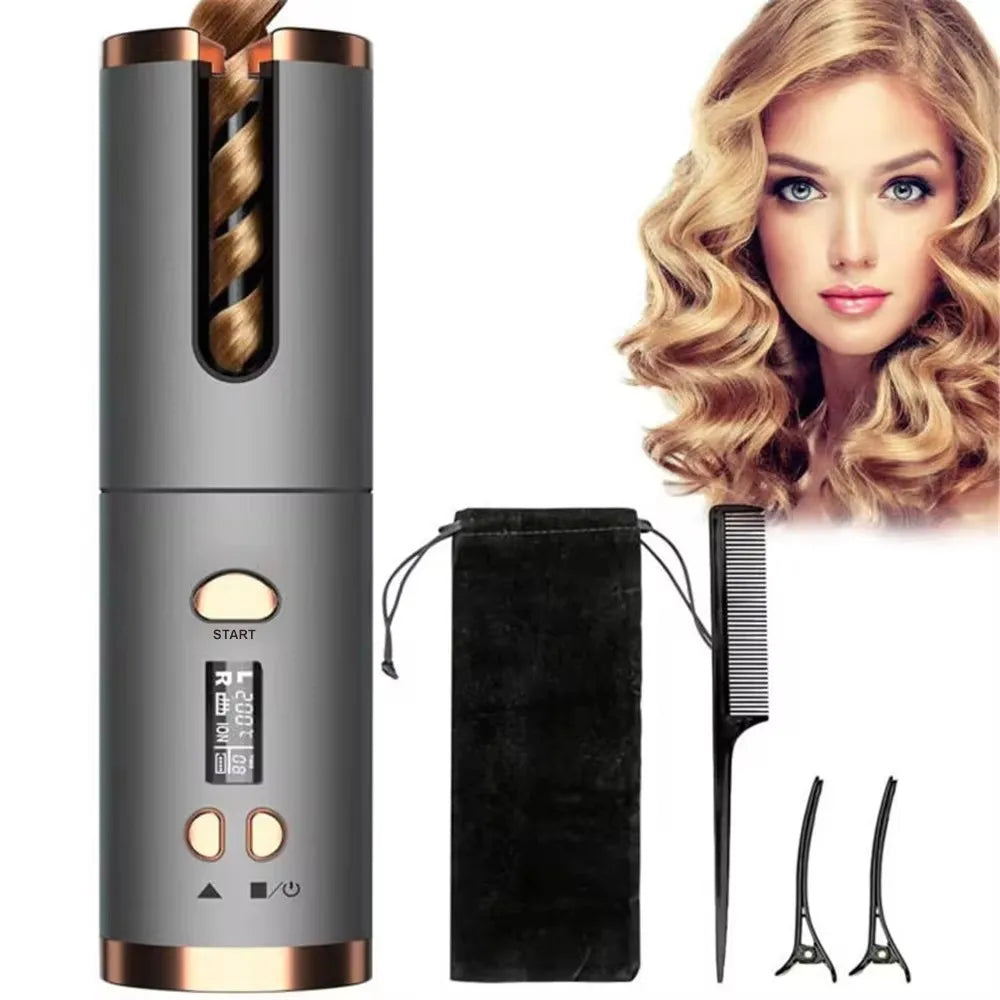 ORVENIX Automatic Cordless Hair Curler