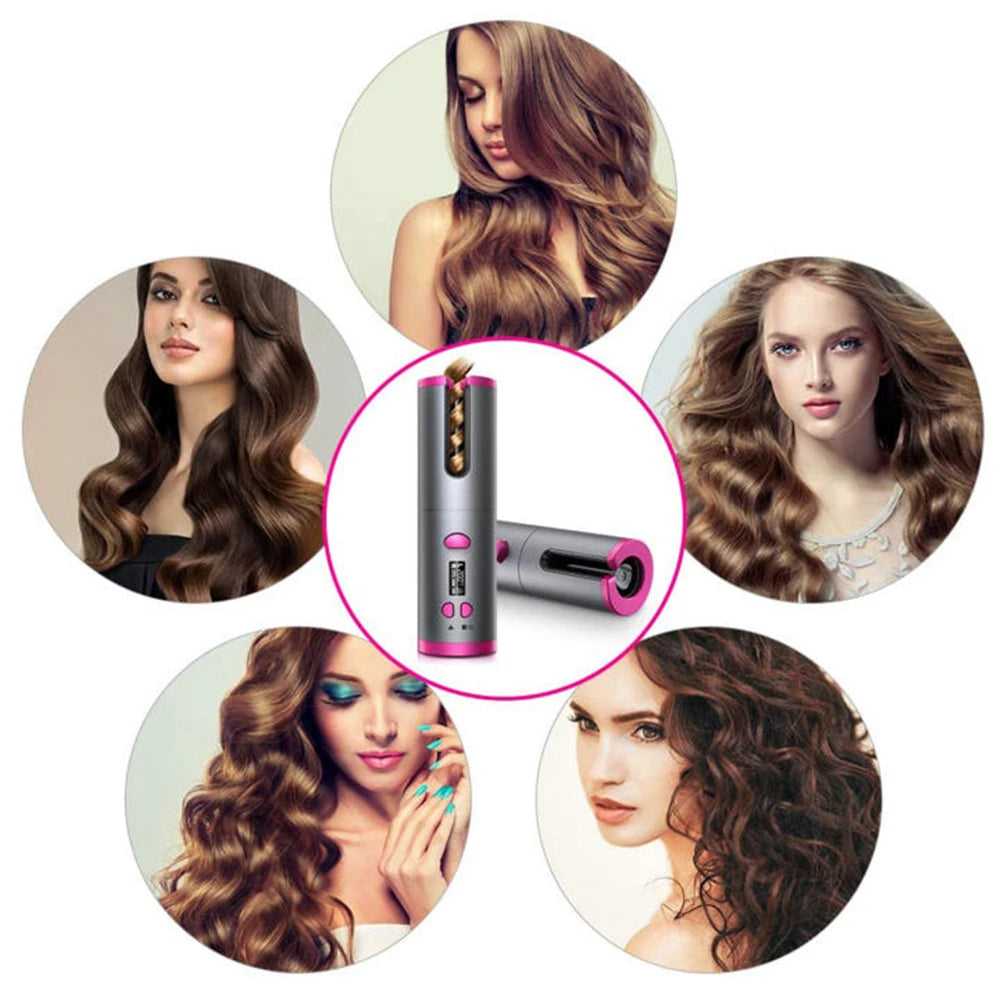 ORVENIX Automatic Cordless Hair Curler