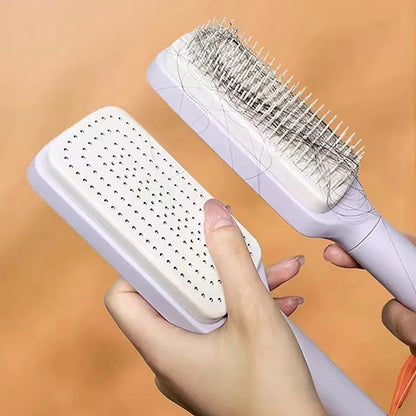 Self Cleaning Anti-Static Hairbrush