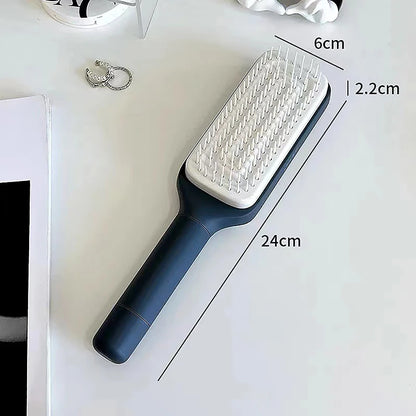 Self Cleaning Anti-Static Hairbrush