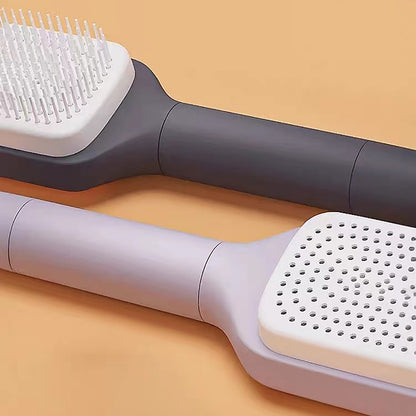 Self Cleaning Anti-Static Hairbrush