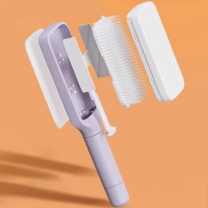 Self Cleaning Anti-Static Hairbrush