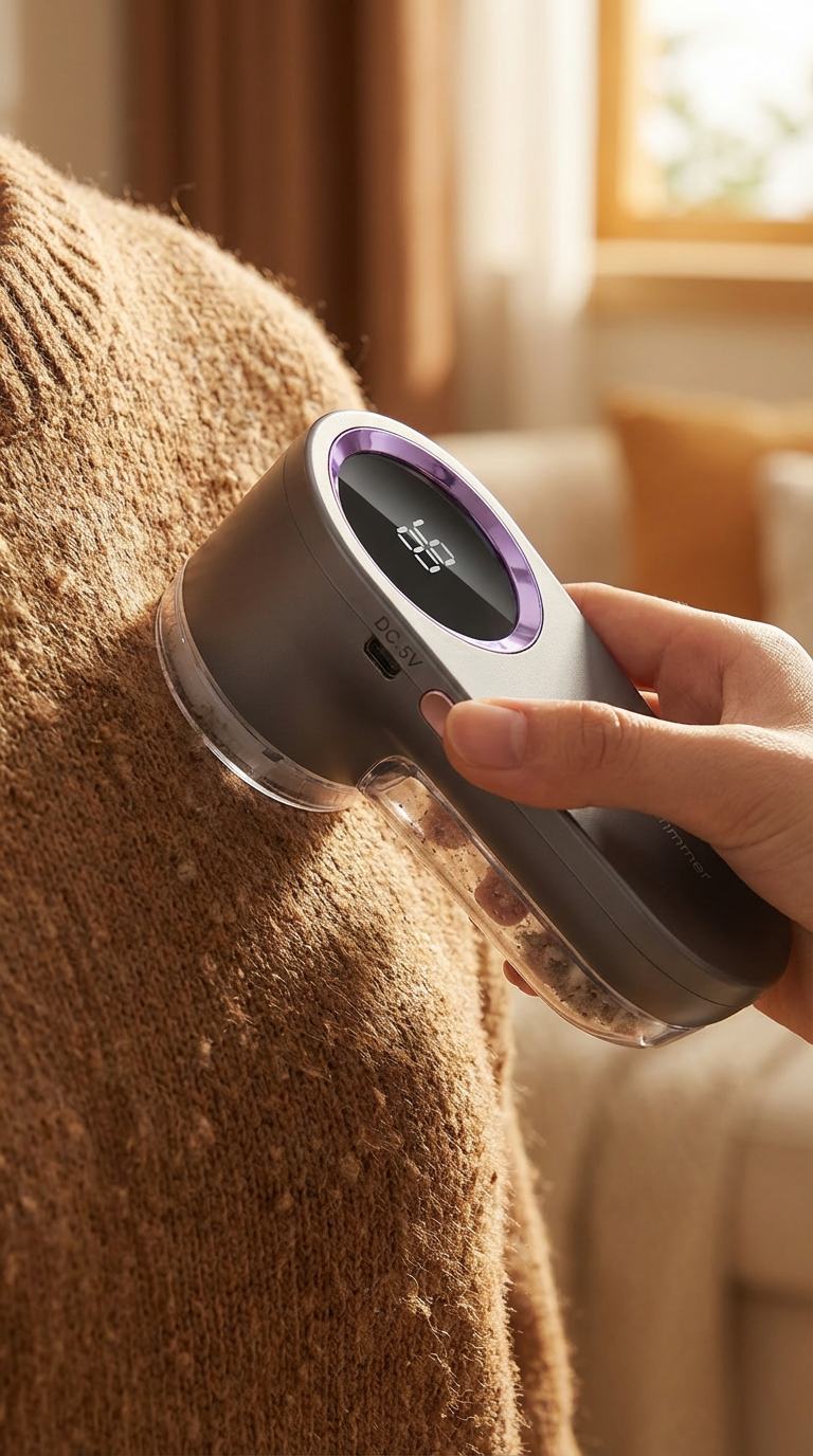 Electric Lint Remover – USB Rechargeable Fabric Shaver for Clothes